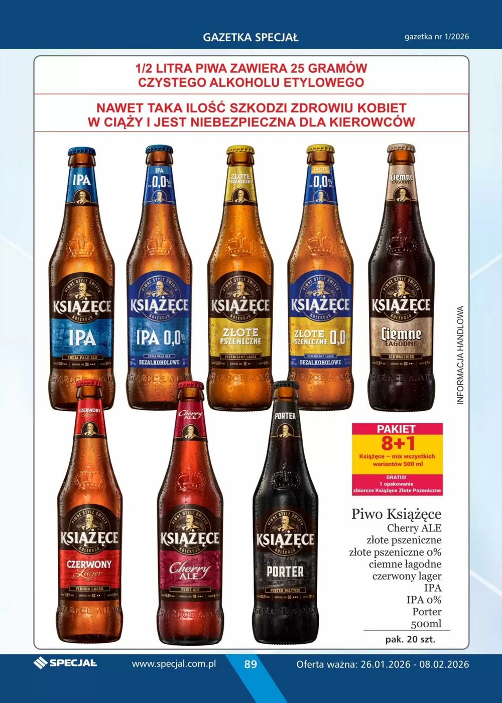 Gazetka promocyjna Specjał  ważna od 26.01.2026 - Strona 89.