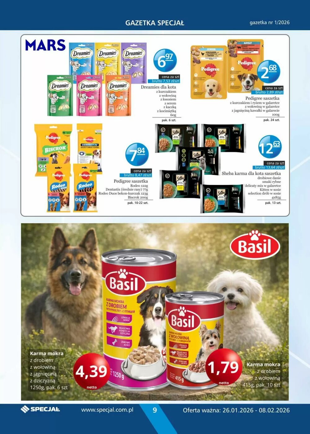 Gazetka promocyjna Specjał  ważna od 26.01.2026 - Strona 9.