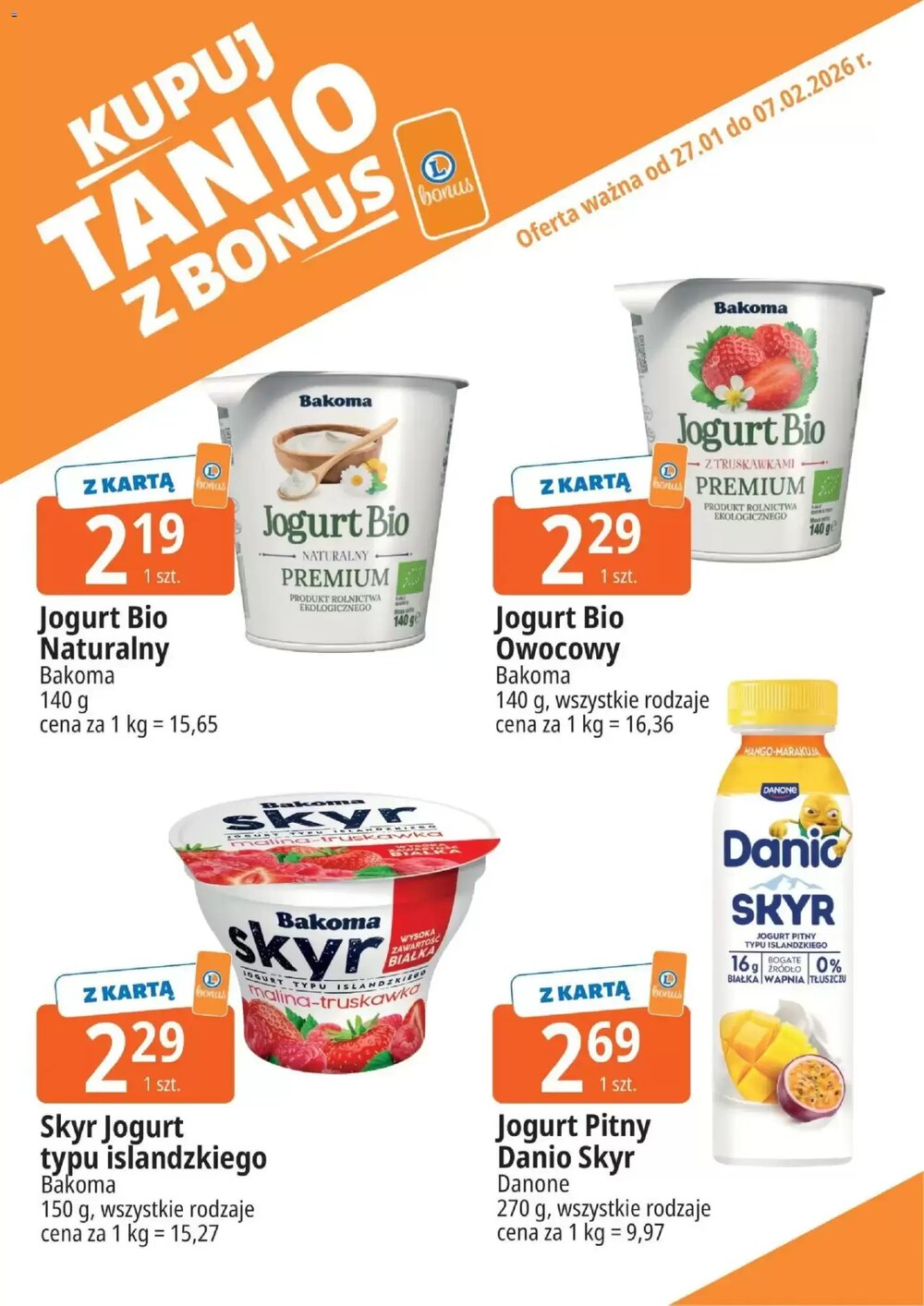 Gazetka promocyjna E.Leclerc  ważna od 27.01.2026 - Strona 1.