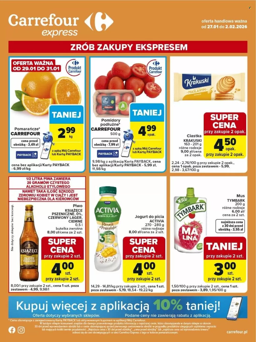 Gazetka promocyjna Carrefour Express  ważna od 27.01.2026 - Strona 1.