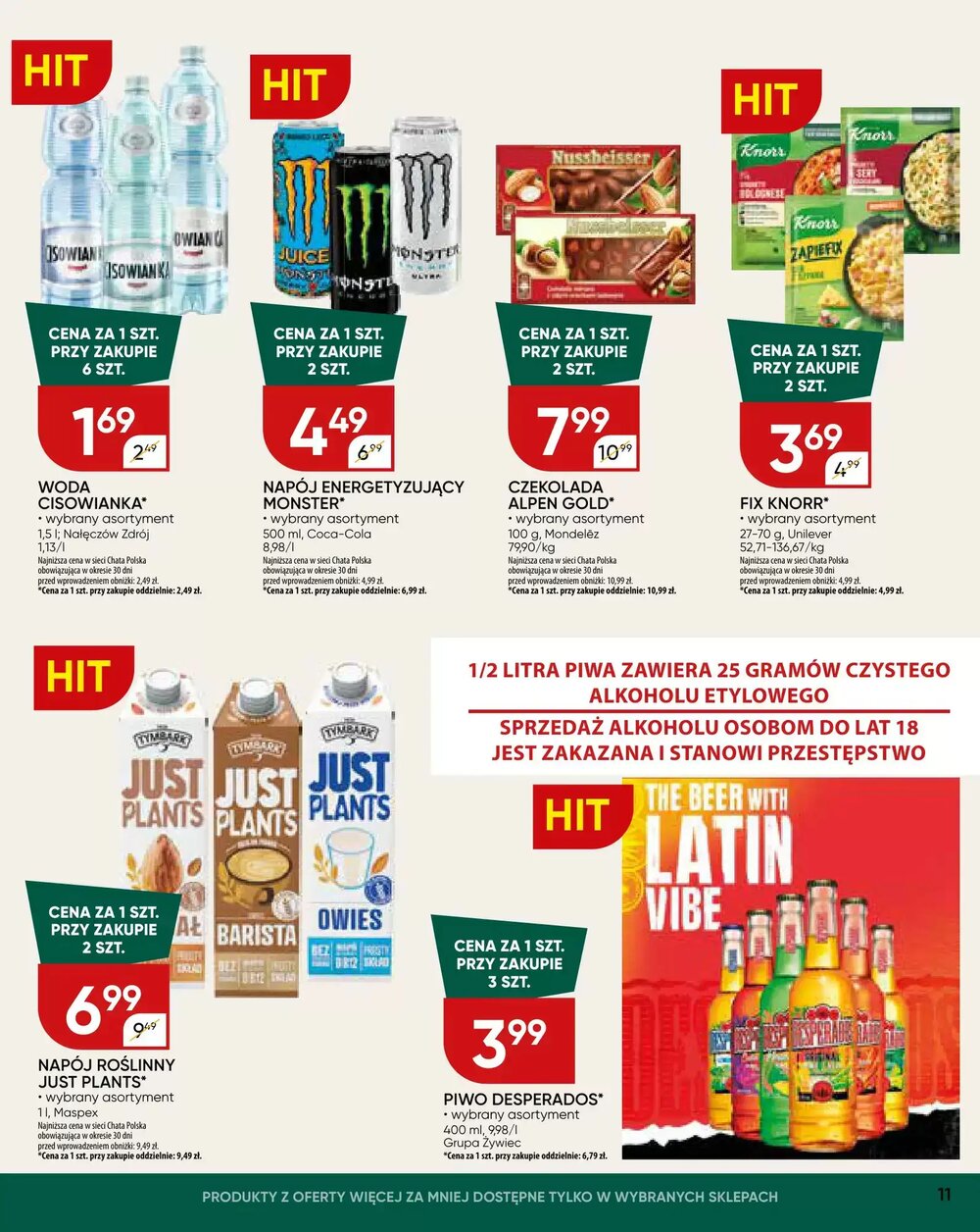 Gazetka promocyjna Chata Polska  ważna od 27.01.2026 - Strona 11.