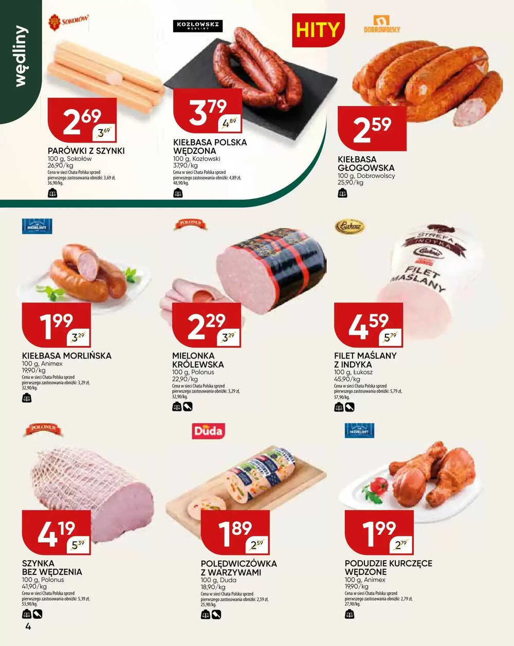 Gazetka promocyjna Chata Polska  ważna od 27.01.2026 - Strona 4.