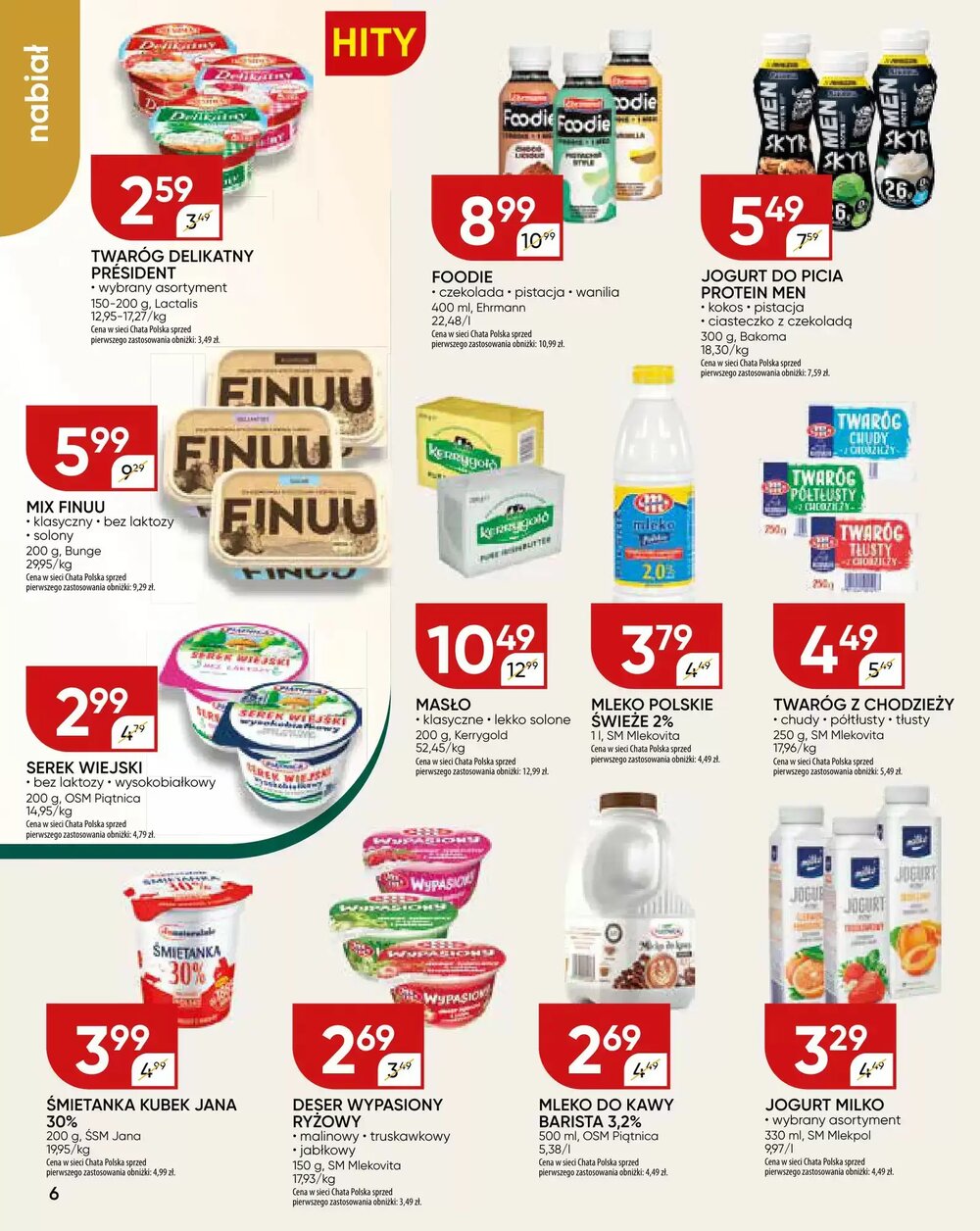 Gazetka promocyjna Chata Polska  ważna od 27.01.2026 - Strona 6.