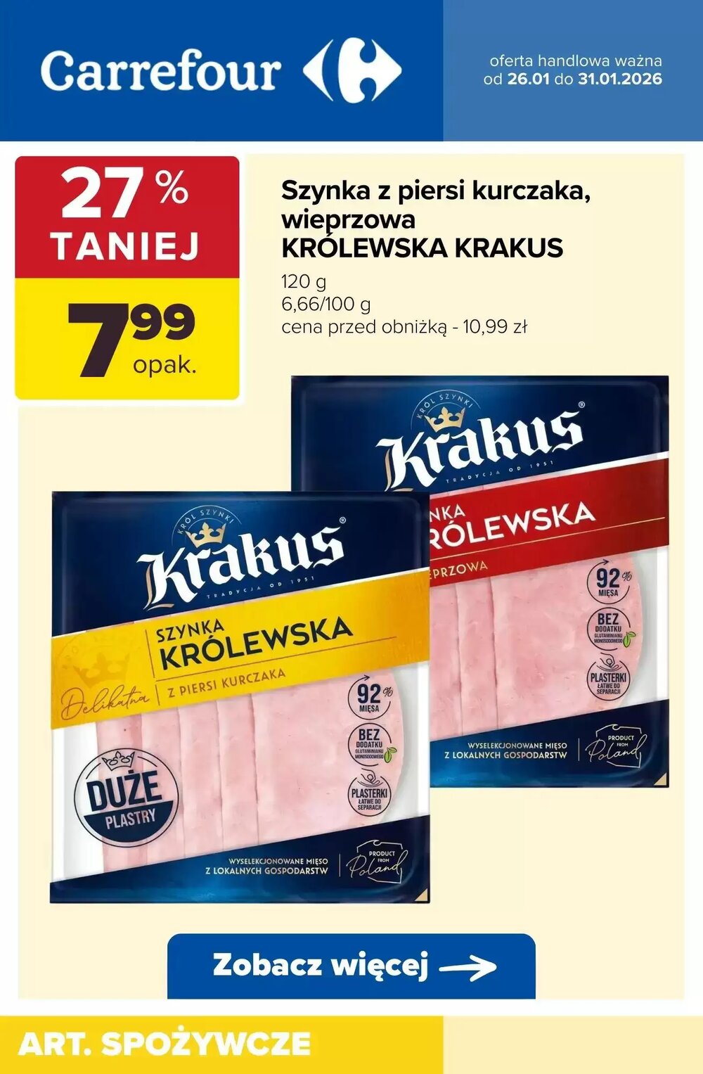 Gazetka promocyjna Carrefour  ważna od 27.01.2026 - Strona 4.