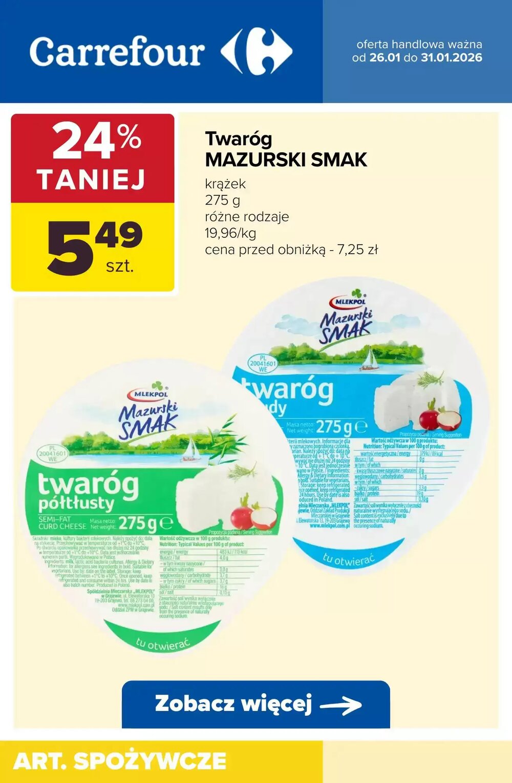 Gazetka promocyjna Carrefour  ważna od 27.01.2026 - Strona 7.