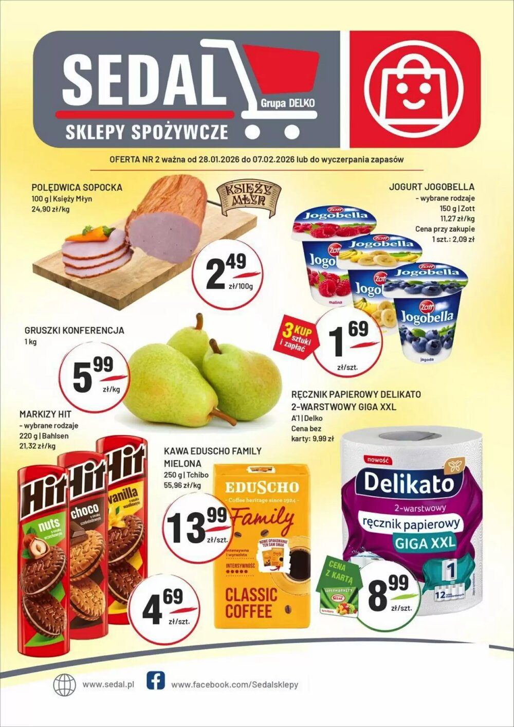 Gazetka promocyjna Sedal  ważna od 28.01.2026 - Strona 1.