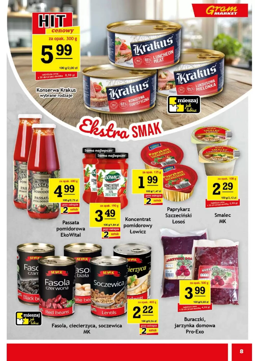 Gazetka promocyjna Gram Market  ważna od 28.01.2026 - Strona 8.