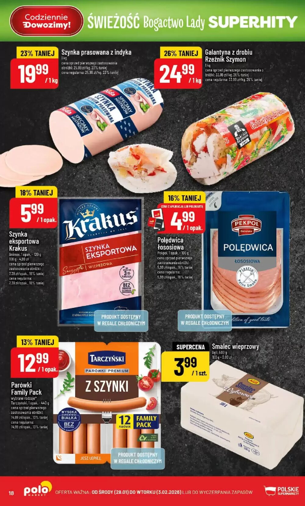 Gazetka promocyjna Polomarket  ważna od 28.01.2026 - Strona 18.