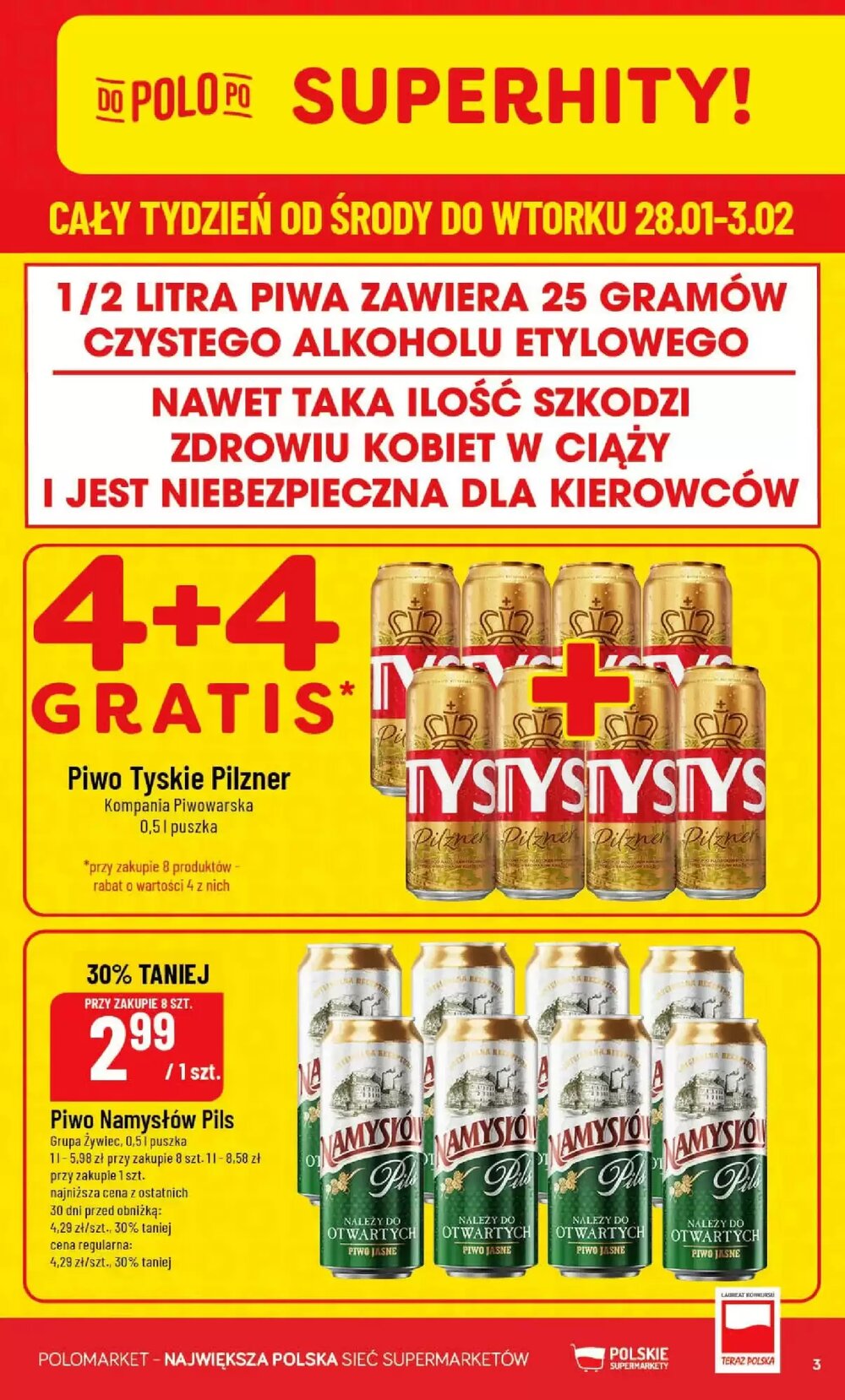 Gazetka promocyjna Polomarket  ważna od 28.01.2026 - Strona 3.