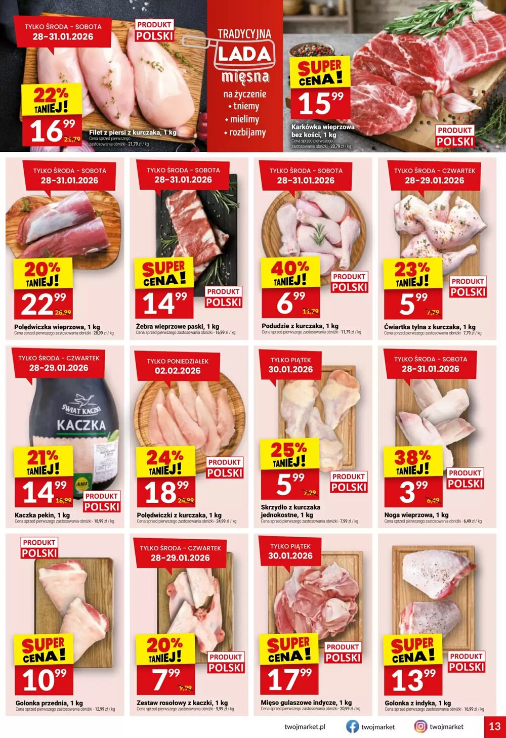 Gazetka promocyjna Twój Market  ważna od 28.01.2026 - Strona 13.
