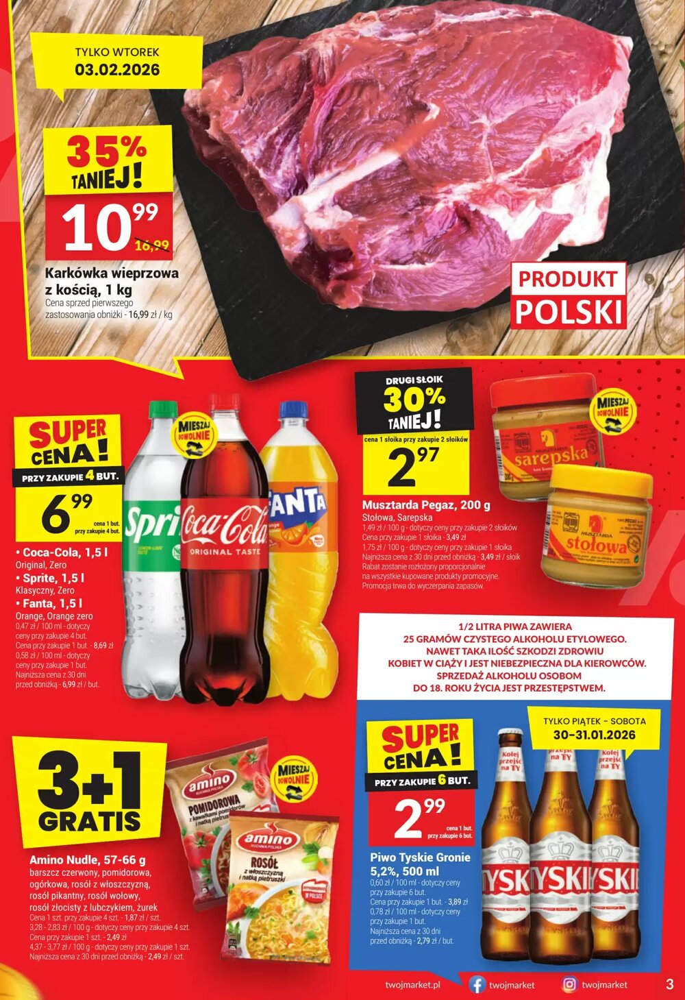 Gazetka promocyjna Twój Market  ważna od 28.01.2026 - Strona 3.