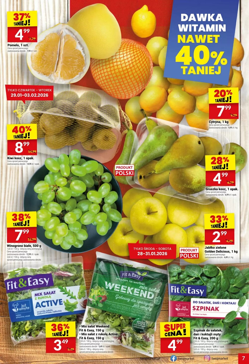 Gazetka promocyjna Twój Market  ważna od 28.01.2026 - Strona 7.