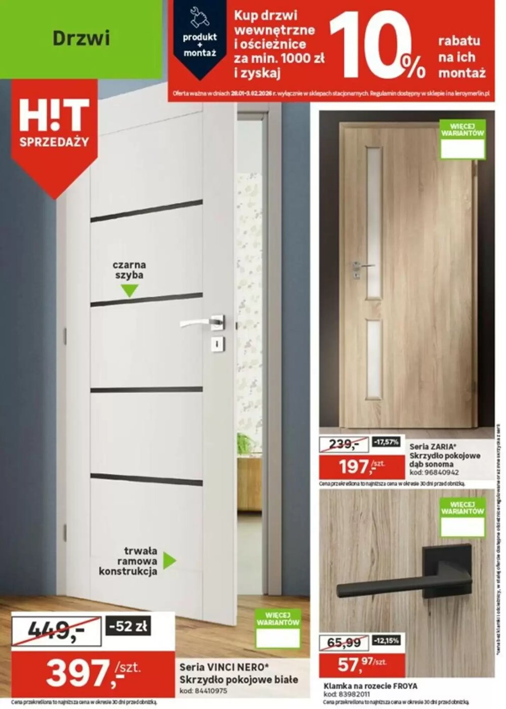 Gazetka promocyjna Leroy Merlin  ważna od 28.01.2026 - Strona 4.