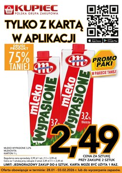 Gazetka promocyjna Kupiec  ważna od 28.01.2026