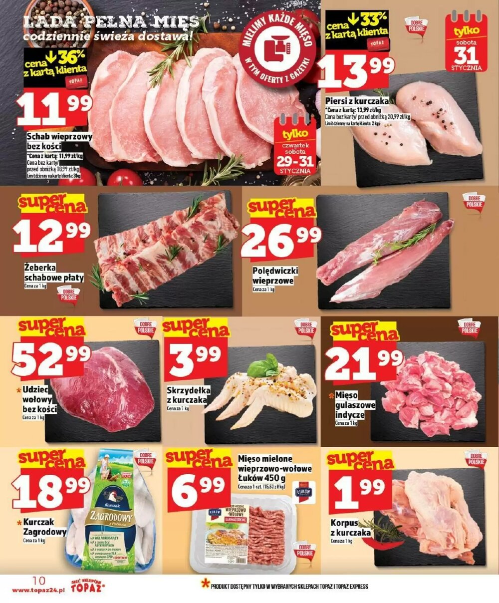 Gazetka promocyjna Topaz ważna od 29.01.2026 - Strona 10.