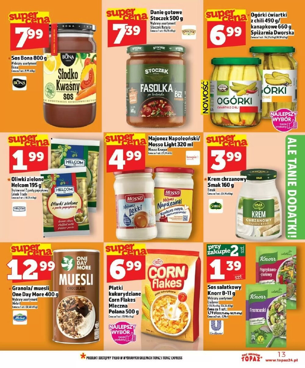 Gazetka promocyjna Topaz ważna od 29.01.2026 - Strona 13.