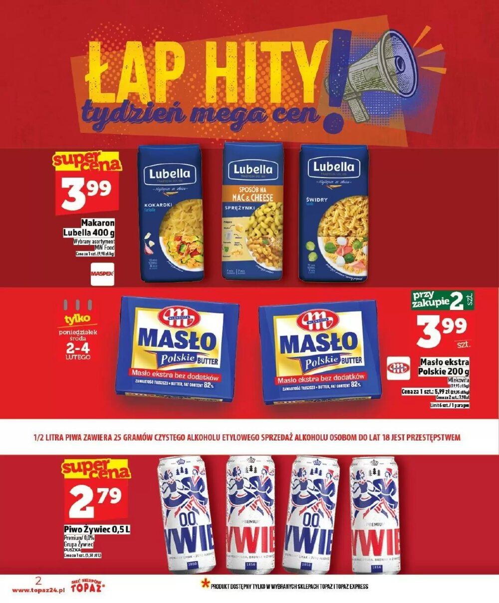Gazetka promocyjna Topaz ważna od 29.01.2026 - Strona 2.