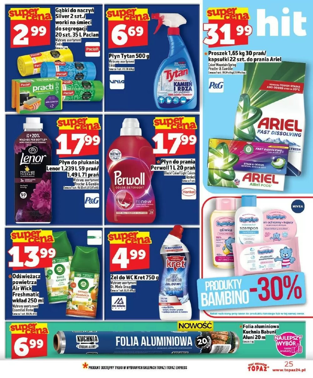 Gazetka promocyjna Topaz ważna od 29.01.2026 - Strona 25.