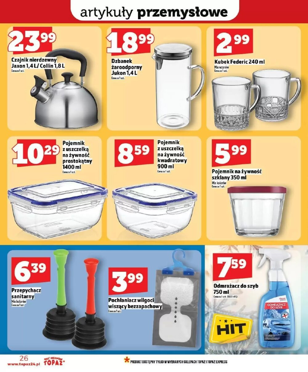 Gazetka promocyjna Topaz ważna od 29.01.2026 - Strona 26.