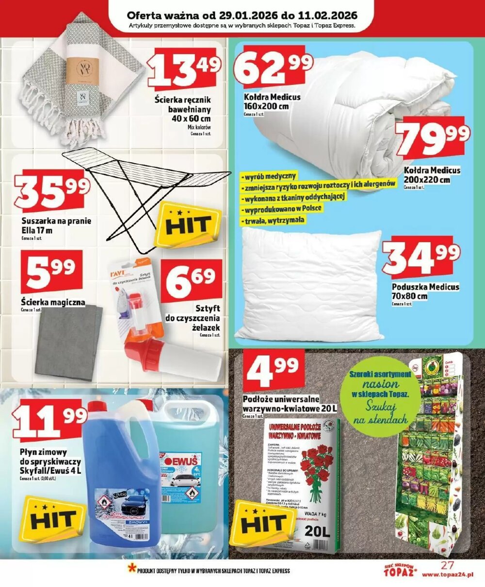 Gazetka promocyjna Topaz ważna od 29.01.2026 - Strona 27.