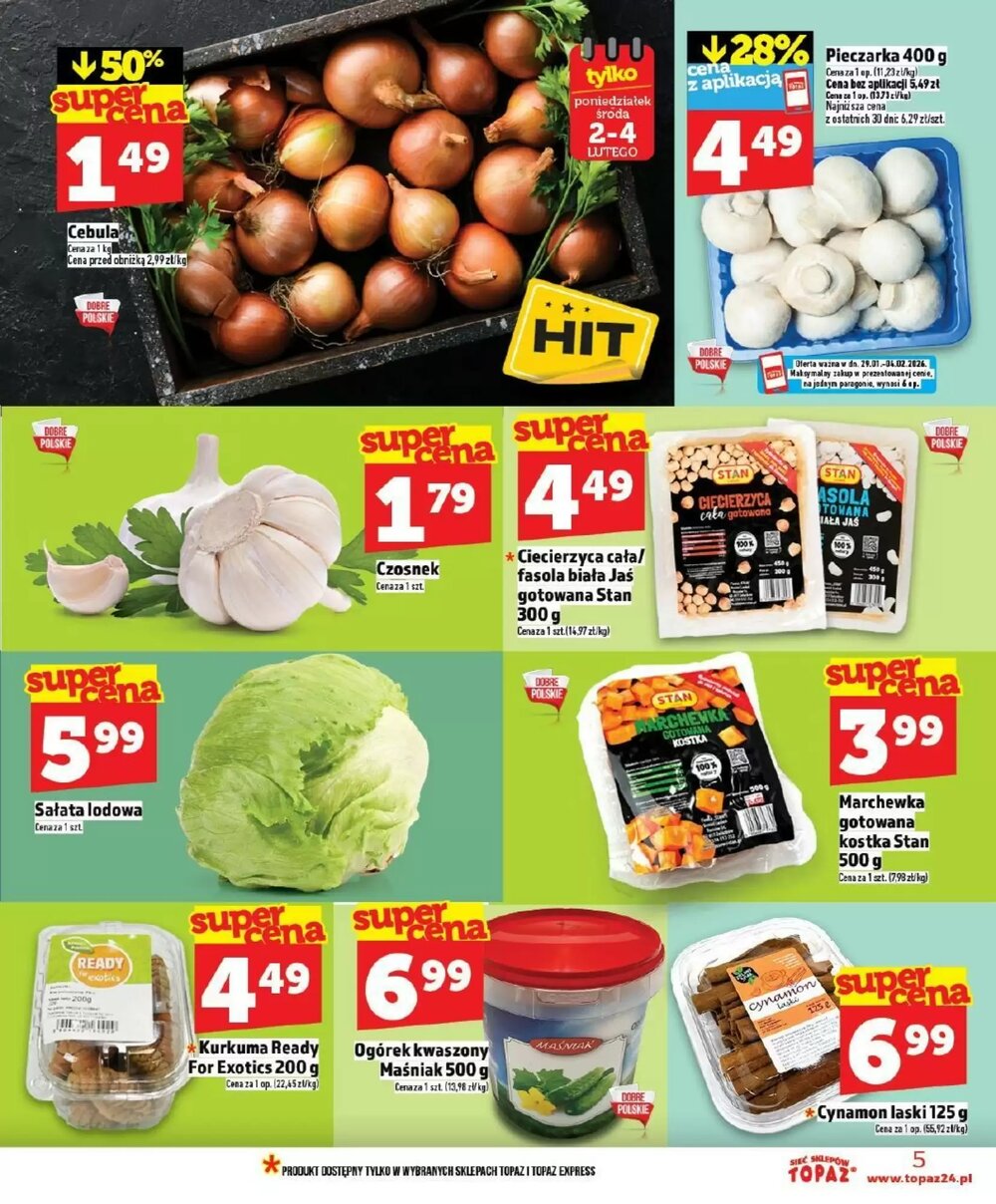 Gazetka promocyjna Topaz ważna od 29.01.2026 - Strona 5.
