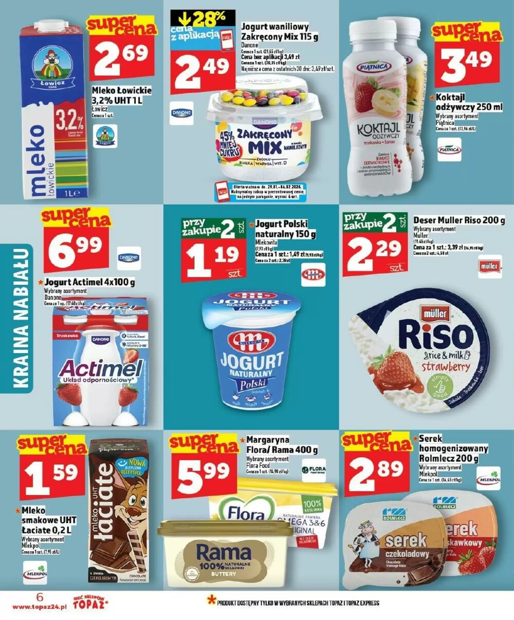 Gazetka promocyjna Topaz ważna od 29.01.2026 - Strona 6.