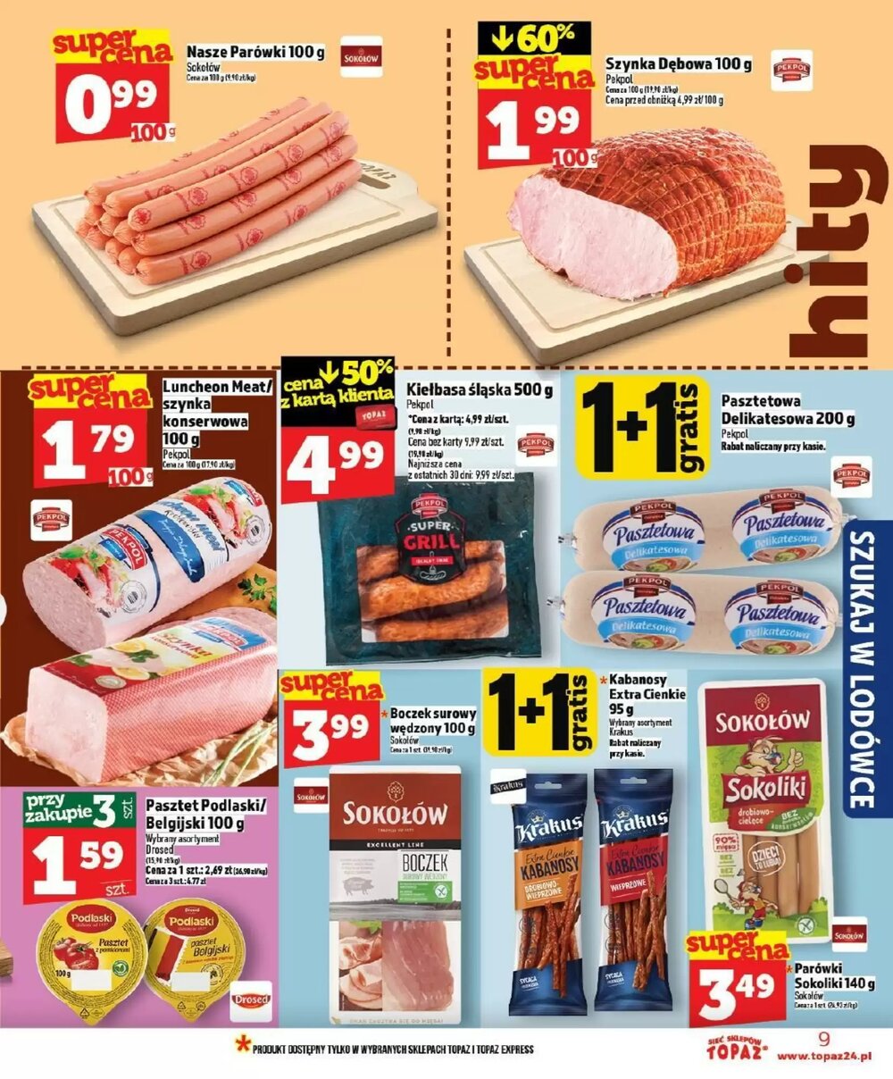 Gazetka promocyjna Topaz ważna od 29.01.2026 - Strona 9.