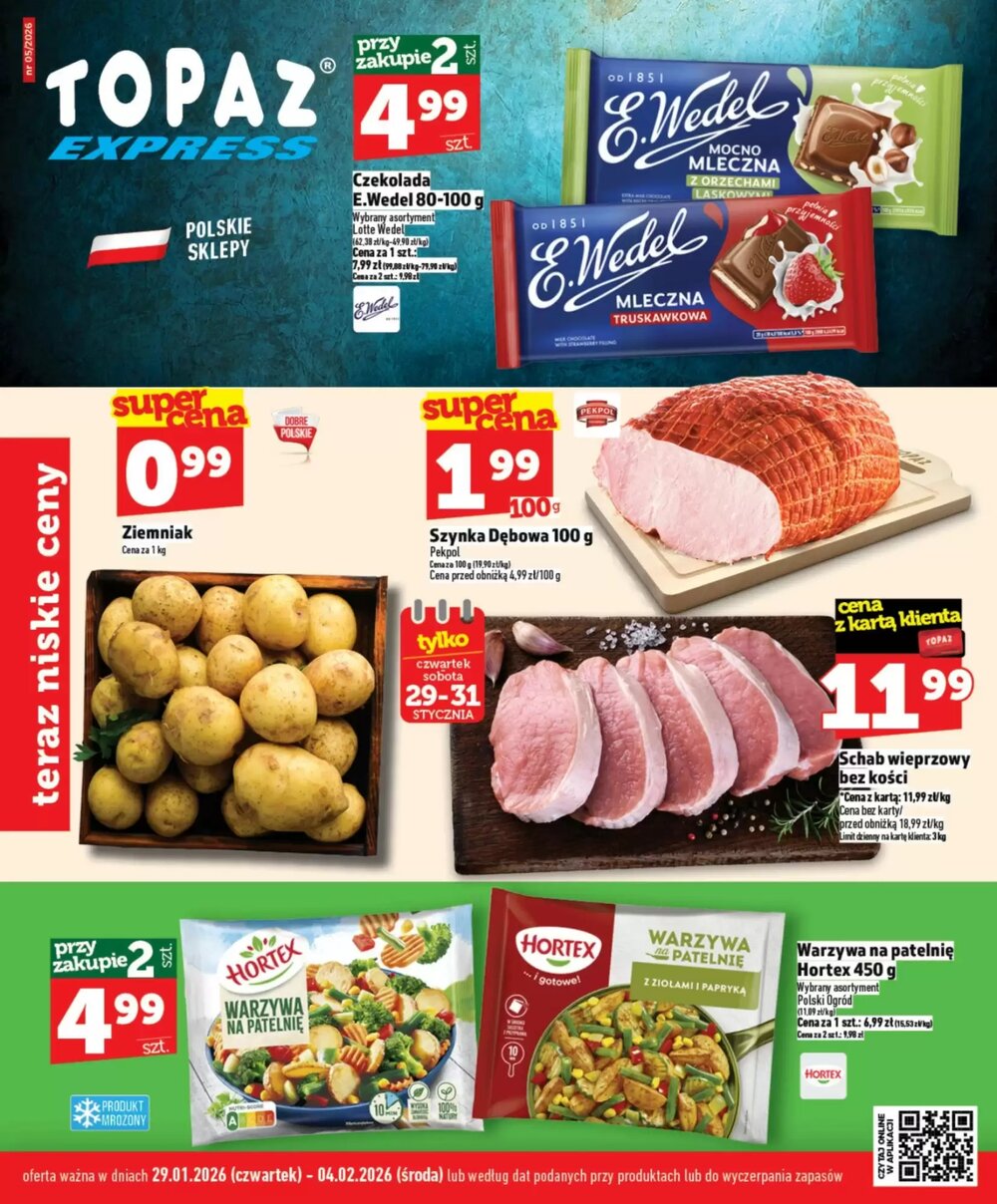Gazetka promocyjna Topaz  ważna od 29.01.2026 - Strona 1.
