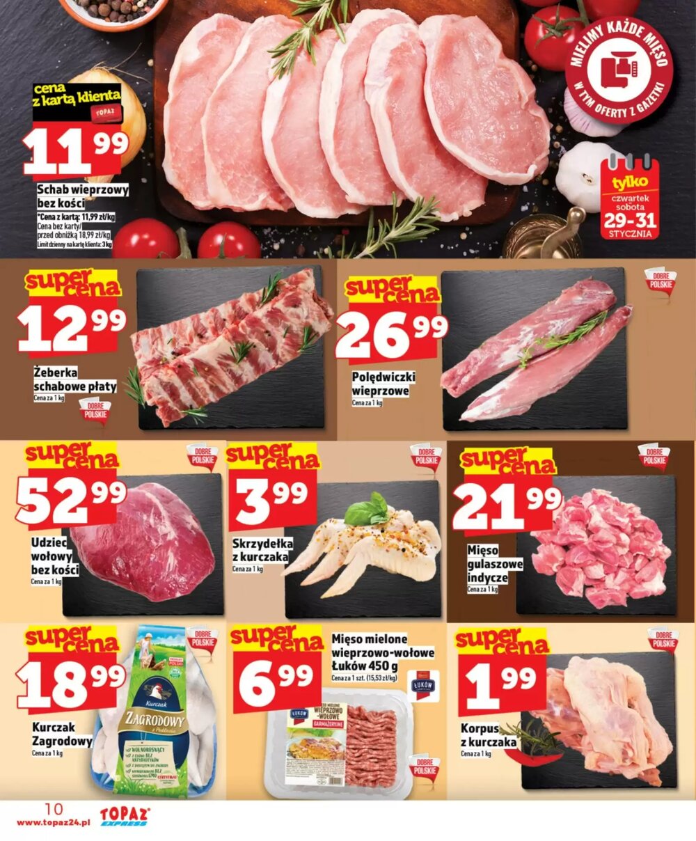 Gazetka promocyjna Topaz  ważna od 29.01.2026 - Strona 10.