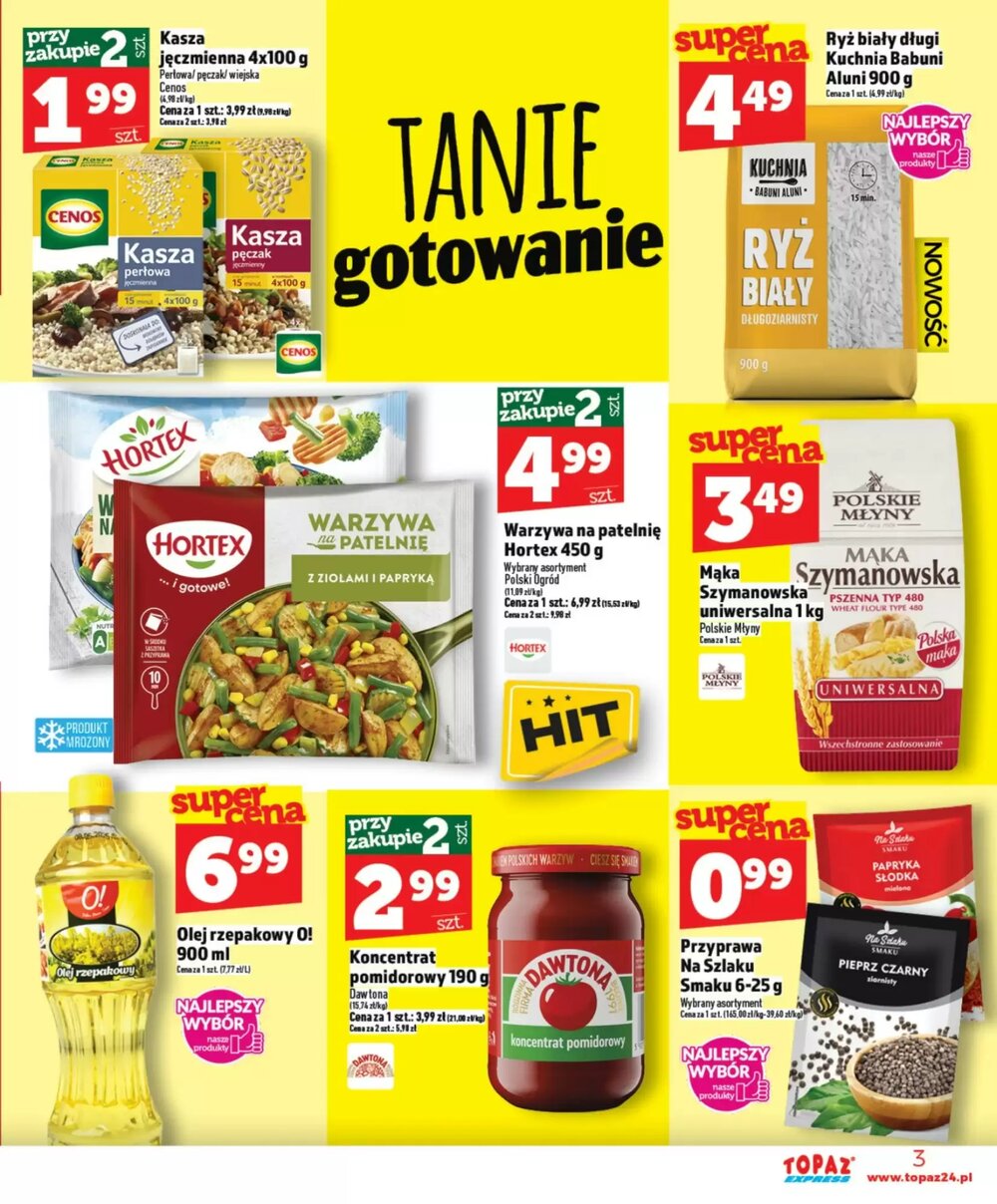 Gazetka promocyjna Topaz  ważna od 29.01.2026 - Strona 3.