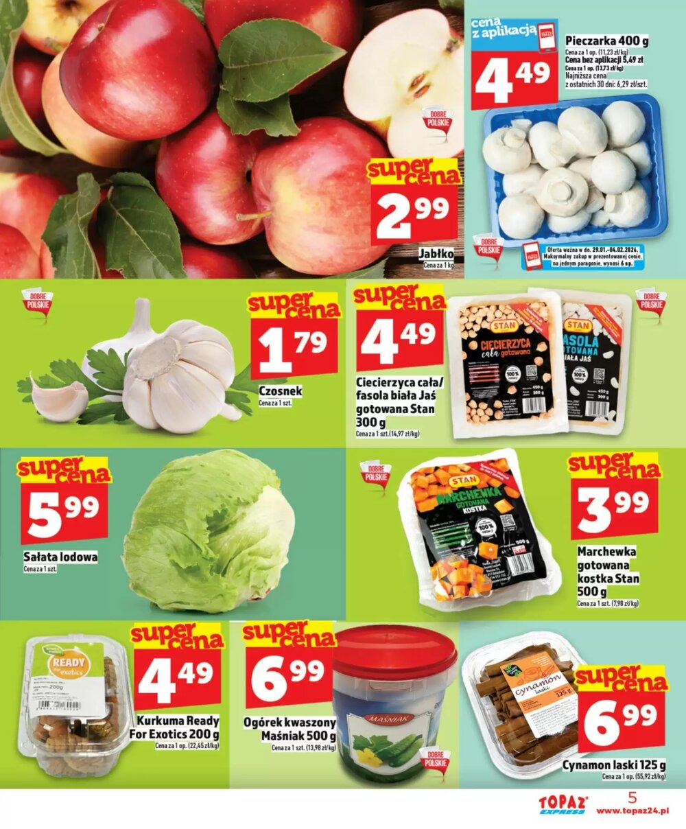 Gazetka promocyjna Topaz  ważna od 29.01.2026 - Strona 5.