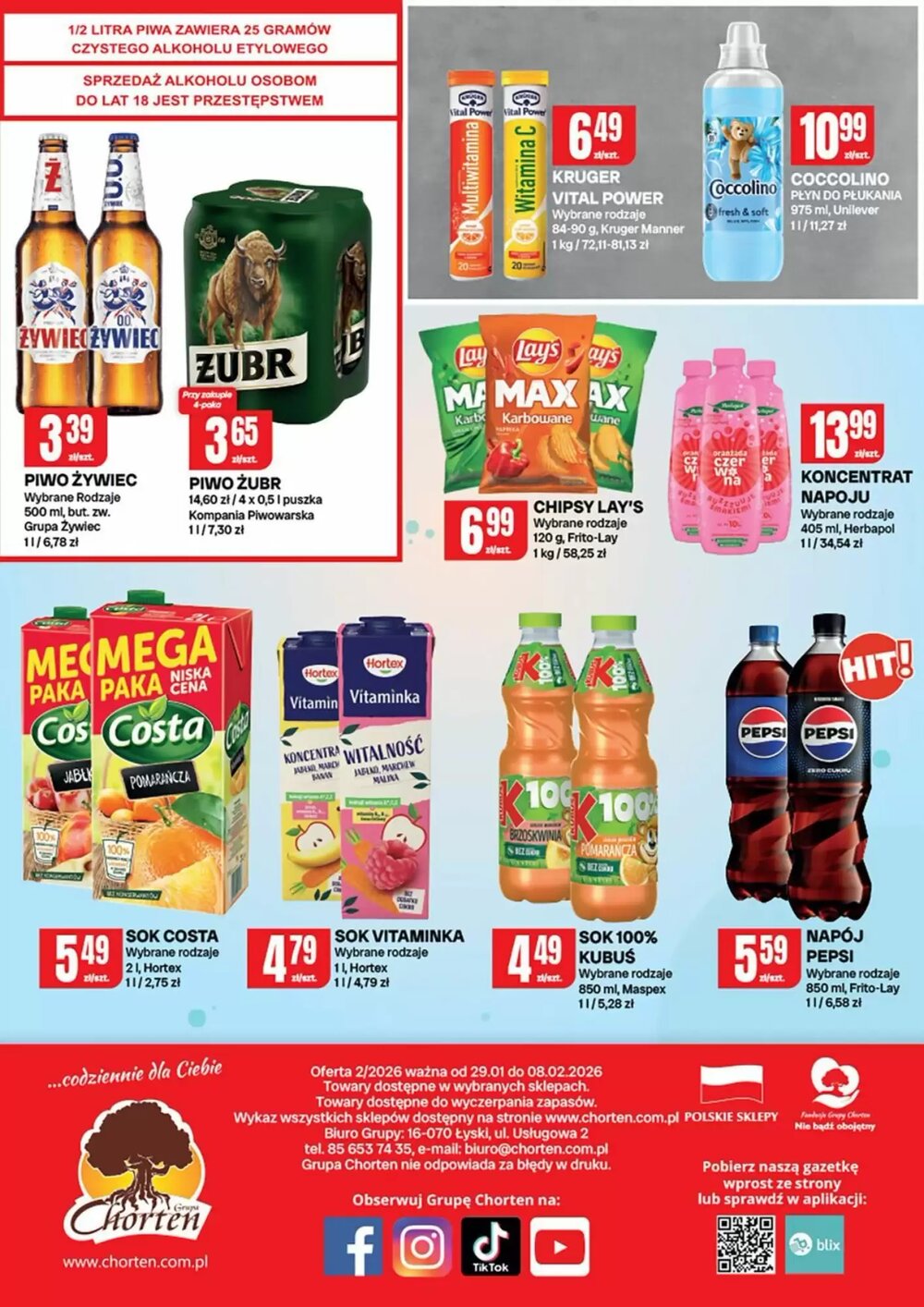 Gazetka promocyjna Chorten  ważna od 29.01.2026 - Strona 4.