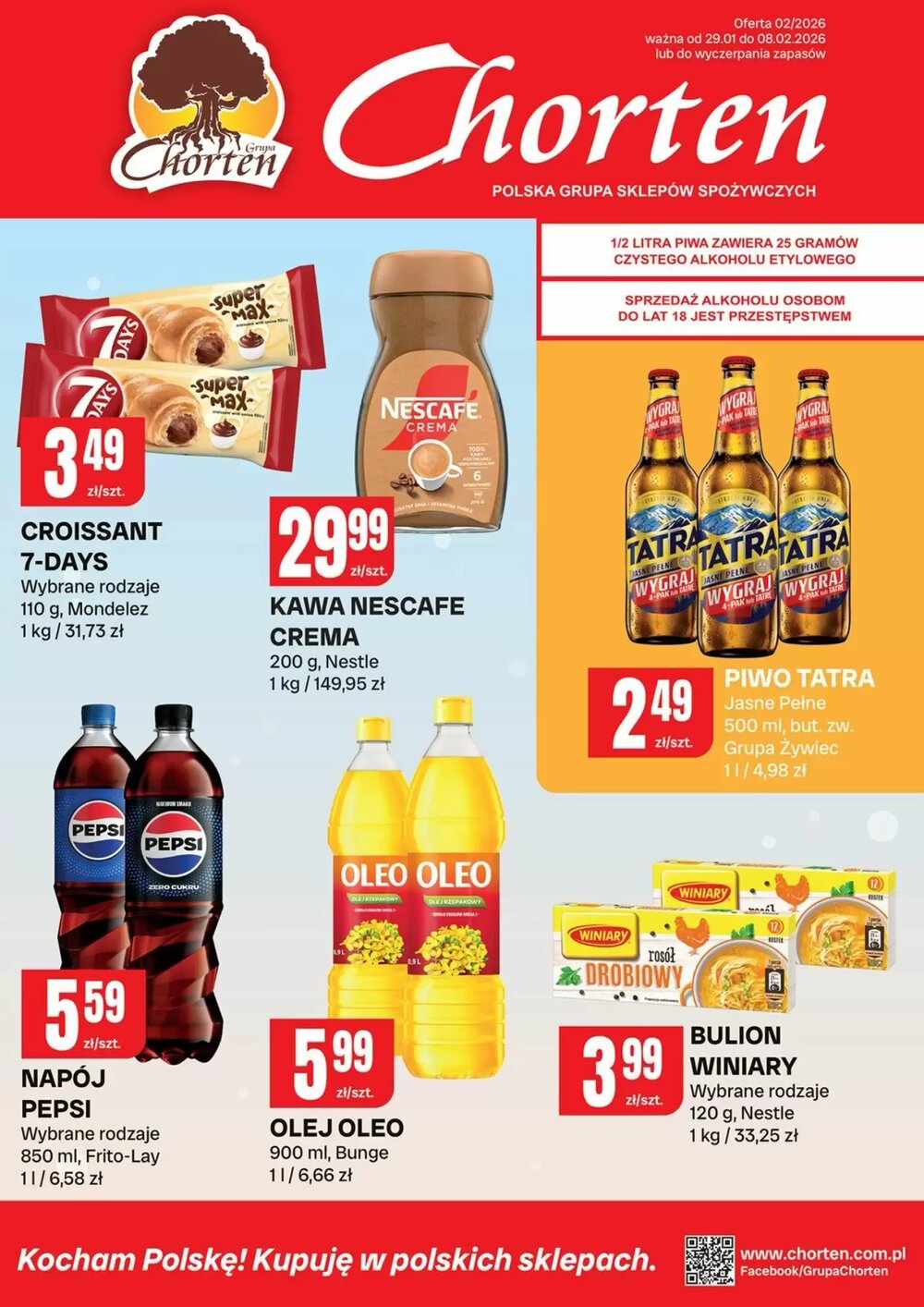 Gazetka promocyjna Chorten  ważna od 29.01.2026 - Strona 1.