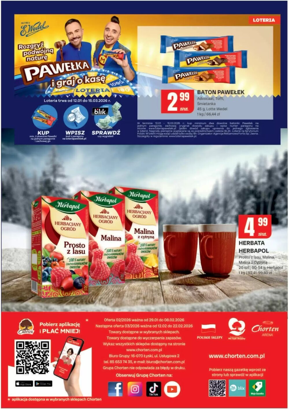 Gazetka promocyjna Chorten  ważna od 29.01.2026 - Strona 8.