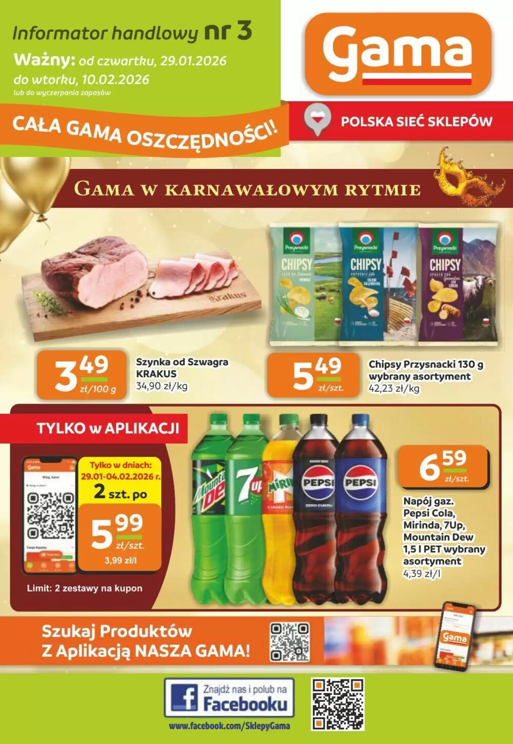 Gazetka promocyjna Gama  ważna od 29.01.2026 - Strona 1.