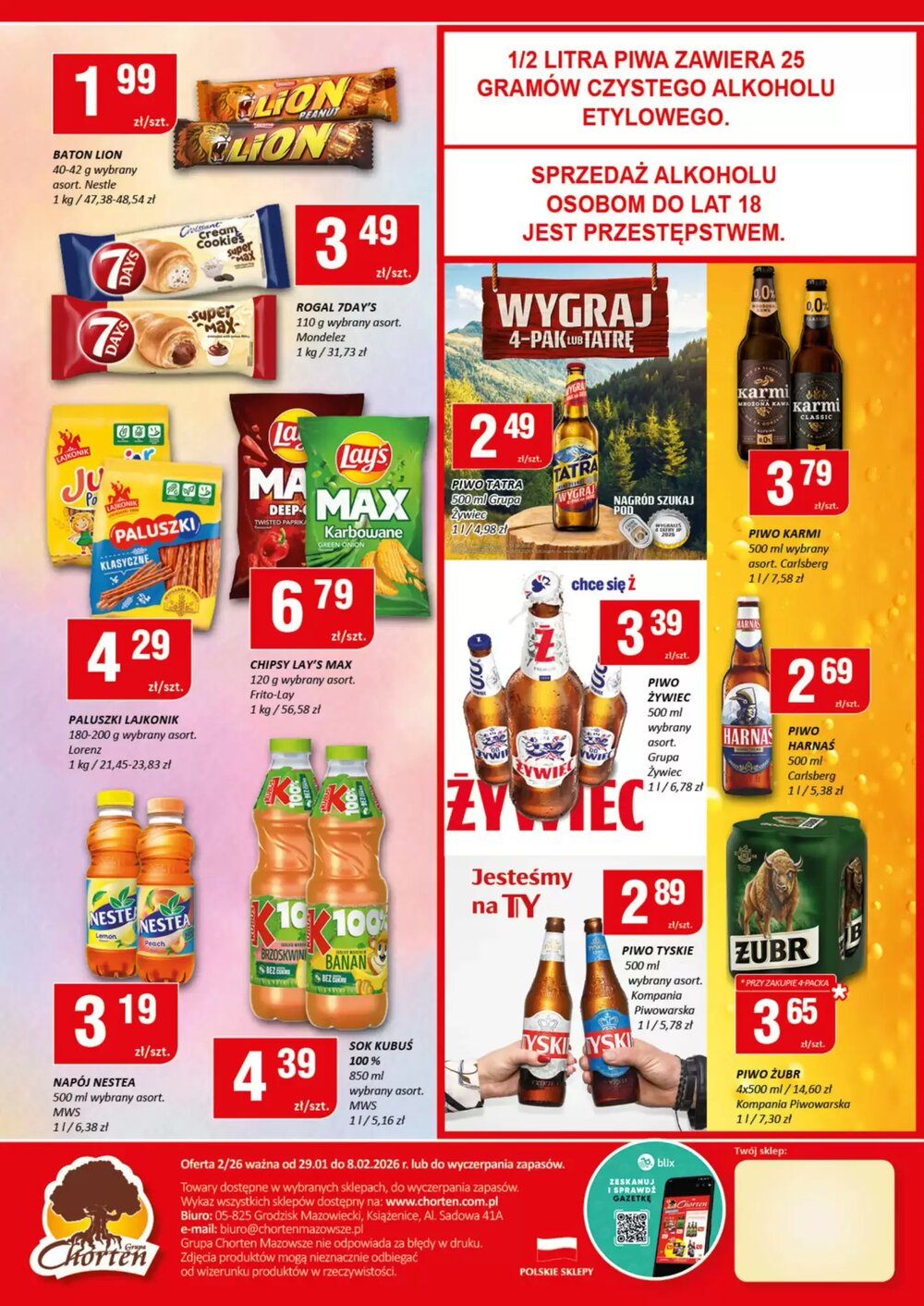 Gazetka promocyjna Chorten  ważna od 29.01.2026 - Strona 2.