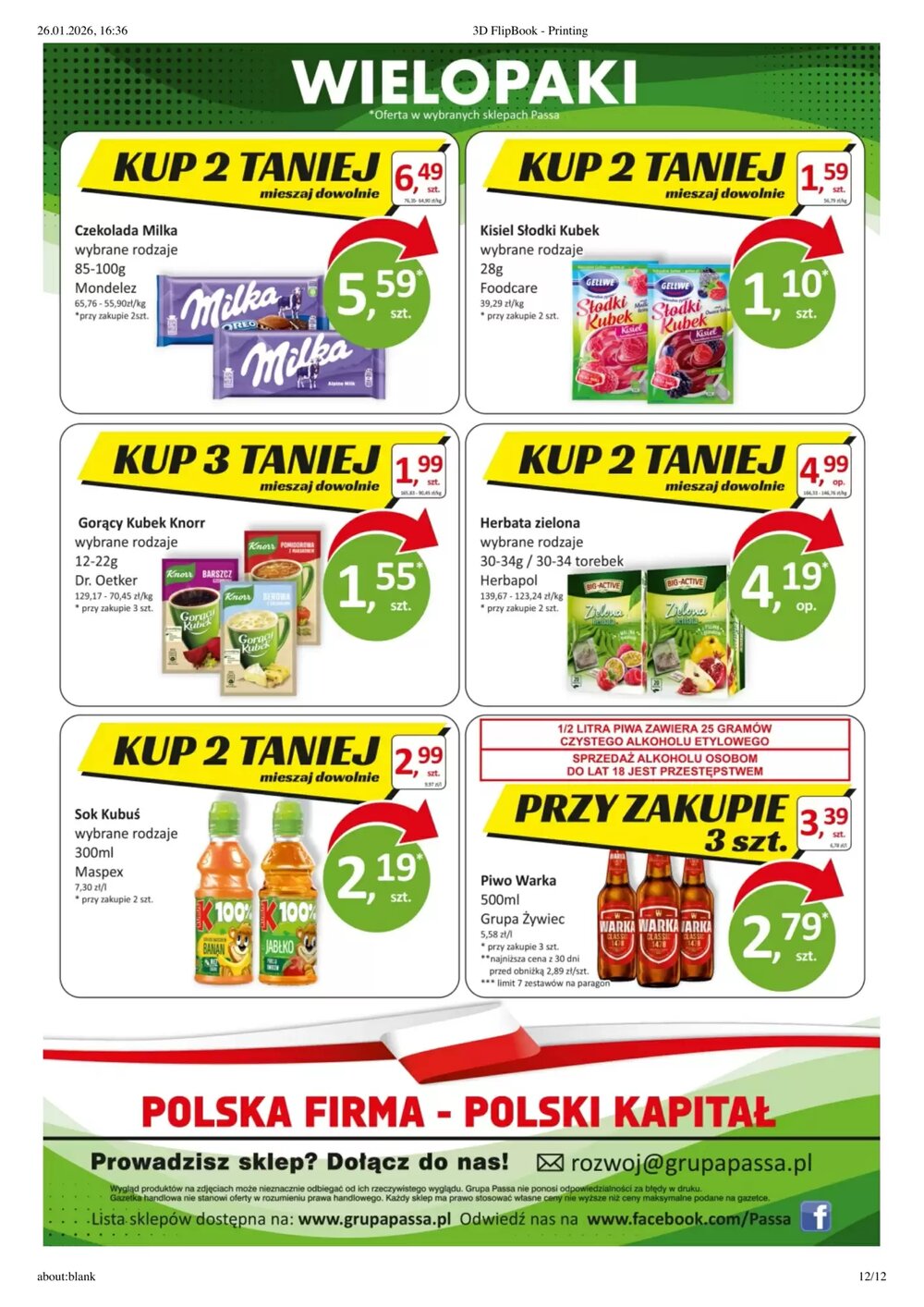 Gazetka promocyjna Market Point  ważna od 29.01.2026 - Strona 12.