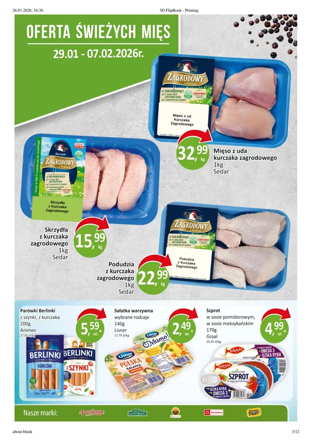 Gazetka promocyjna Market Point  ważna od 29.01.2026 - Strona 3.