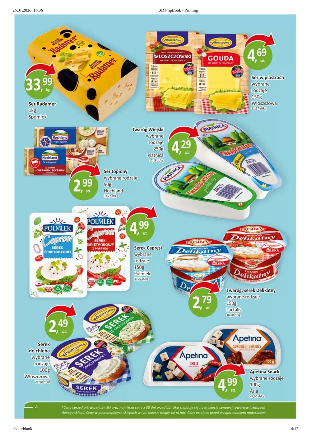 Gazetka promocyjna Market Point  ważna od 29.01.2026 - Strona 4.