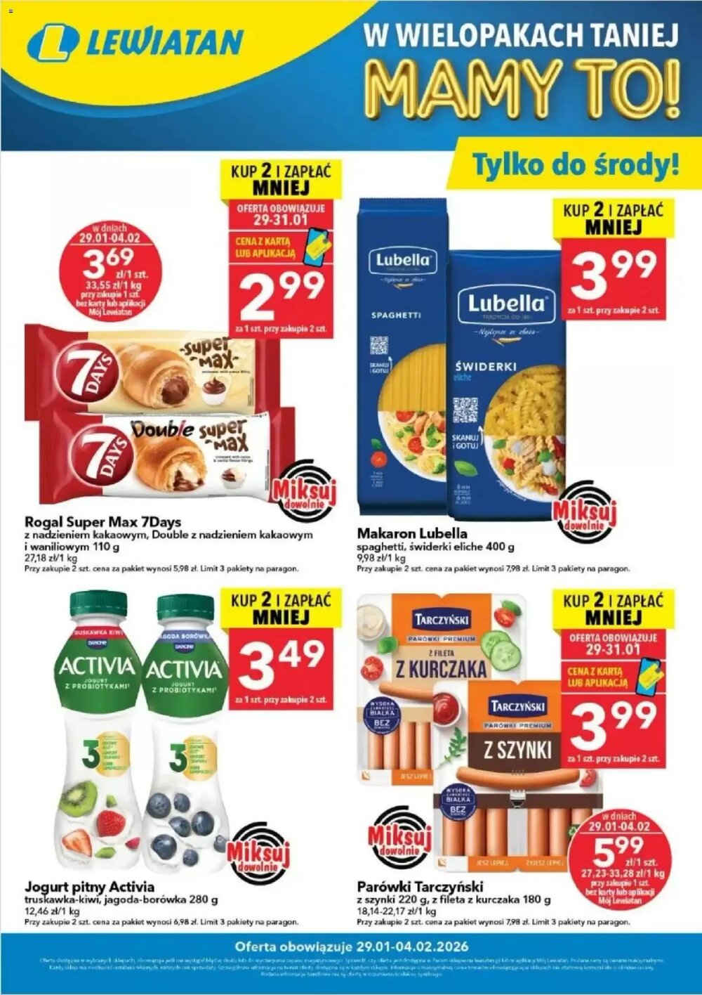Gazetka promocyjna Lewiatan  ważna od 29.01.2026 - Strona 1.