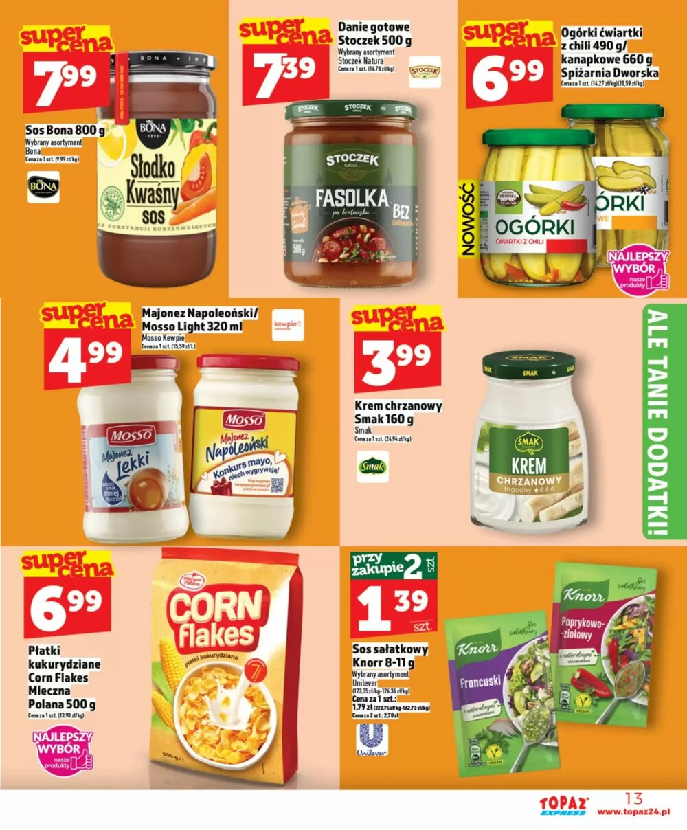 Gazetka promocyjna Topaz Express  ważna od 29.01.2026 - Strona 13.
