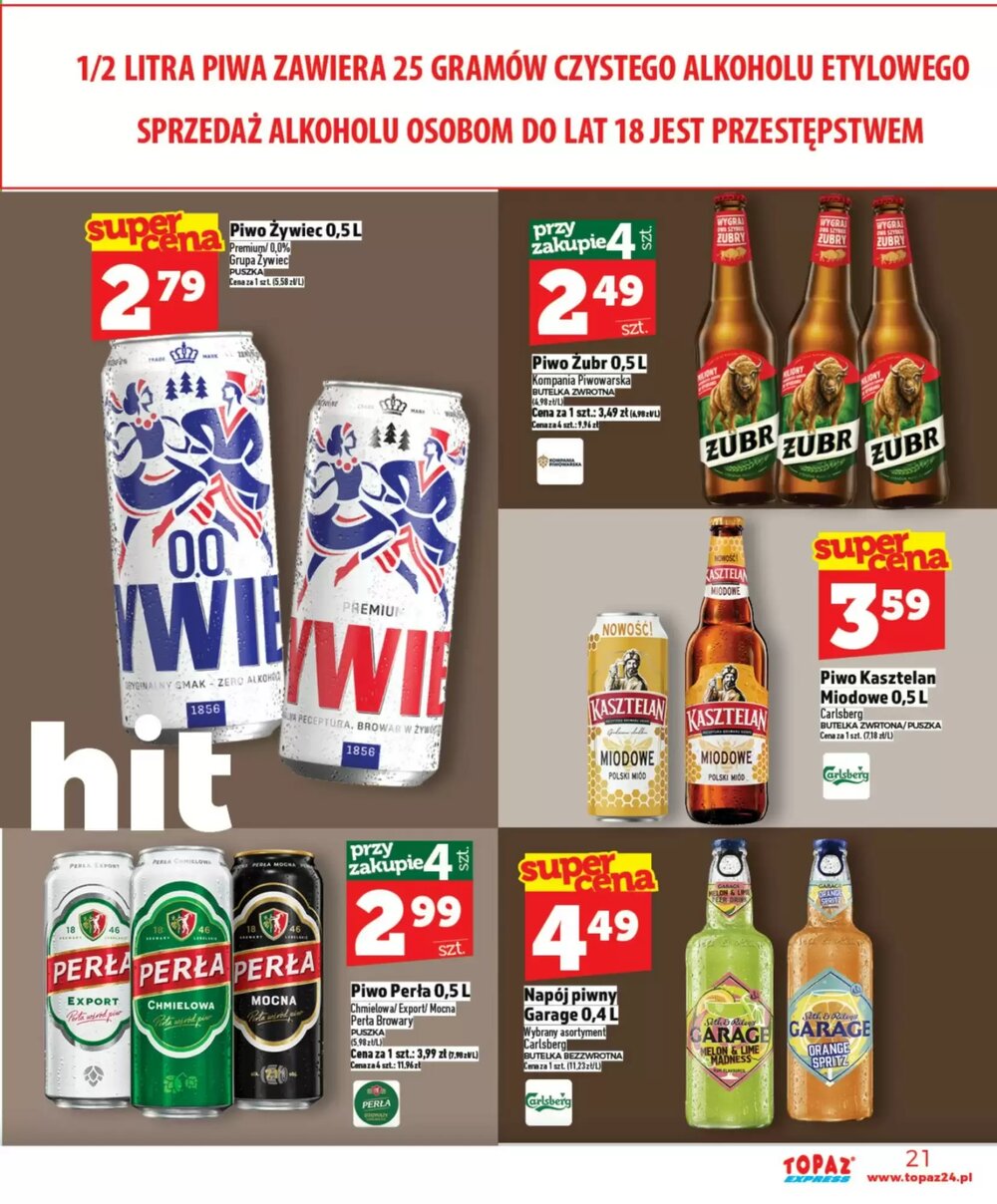 Gazetka promocyjna Topaz Express  ważna od 29.01.2026 - Strona 21.