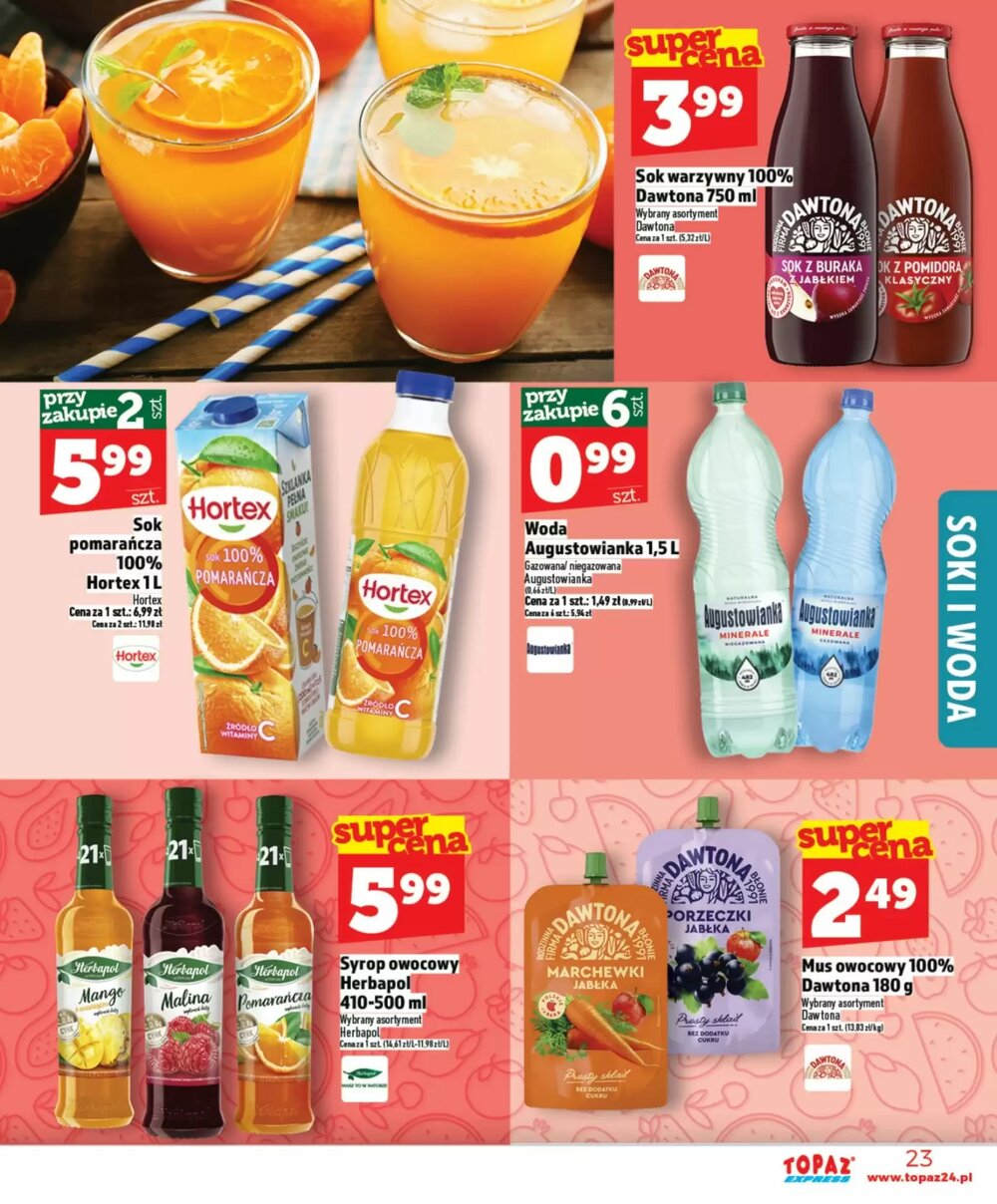 Gazetka promocyjna Topaz Express  ważna od 29.01.2026 - Strona 23.