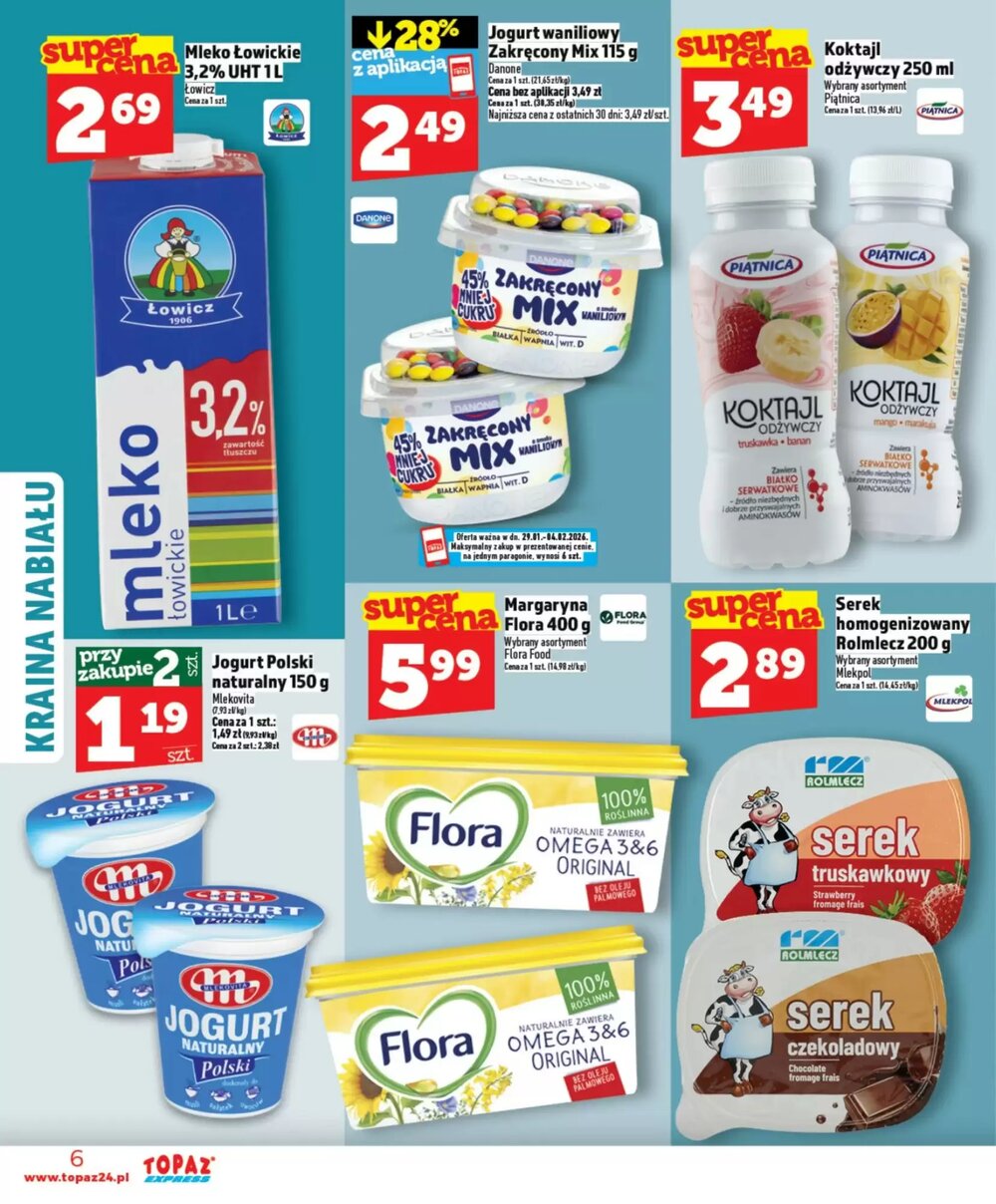 Gazetka promocyjna Topaz Express  ważna od 29.01.2026 - Strona 6.