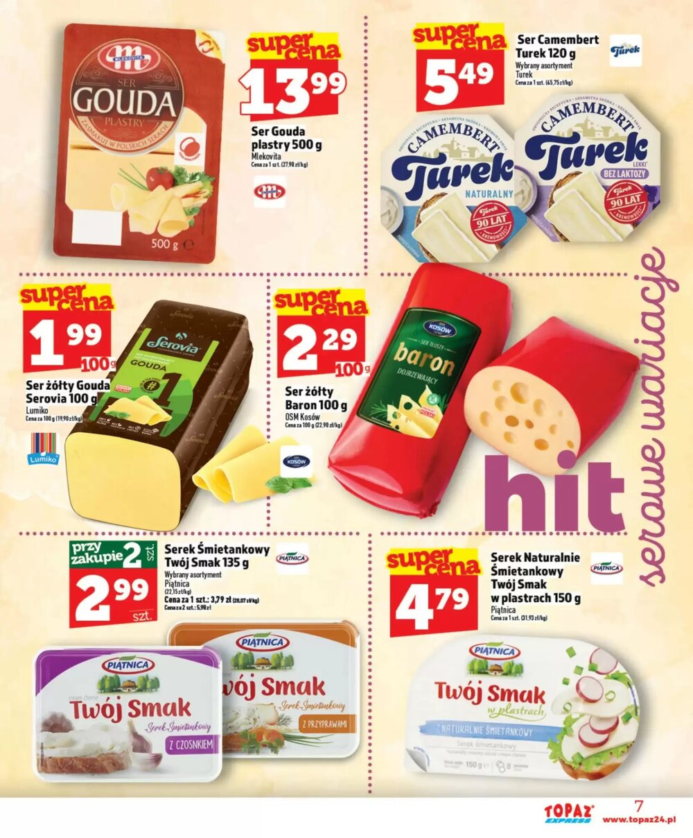 Gazetka promocyjna Topaz Express  ważna od 29.01.2026 - Strona 7.