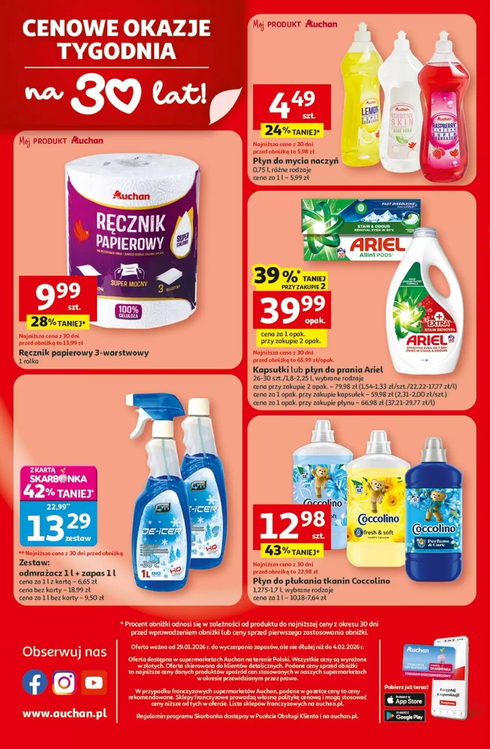 Gazetka promocyjna Auchan  ważna od 29.01.2026 - Strona 4.