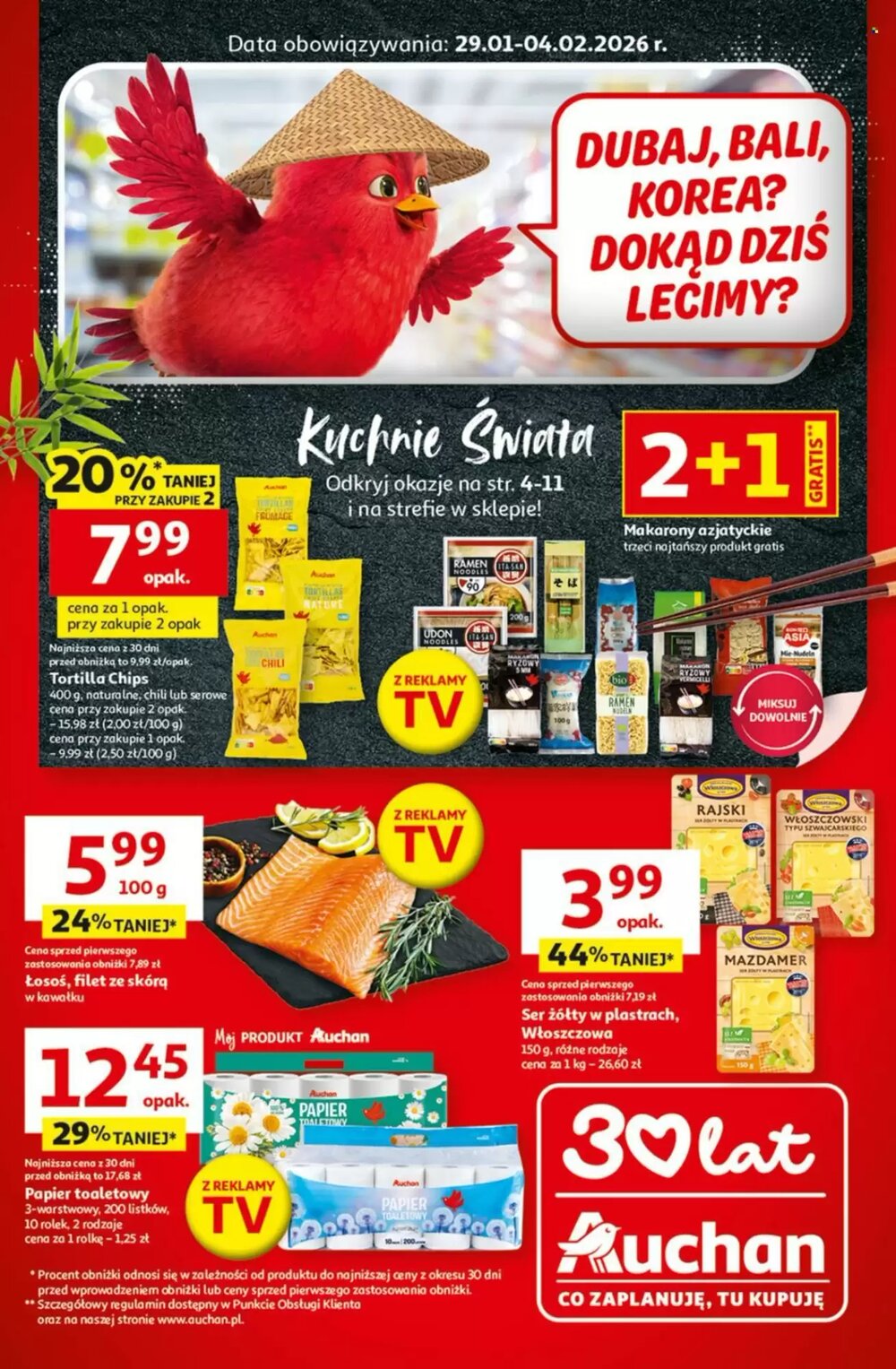 Gazetka promocyjna Auchan  ważna od 29.01.2026 - Strona 1.