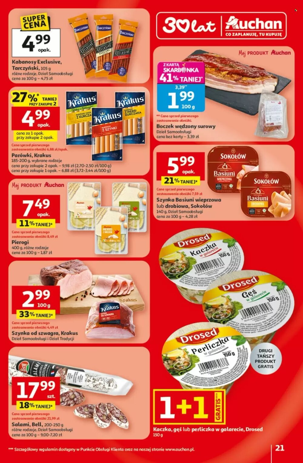 Gazetka promocyjna Auchan  ważna od 29.01.2026 - Strona 21.
