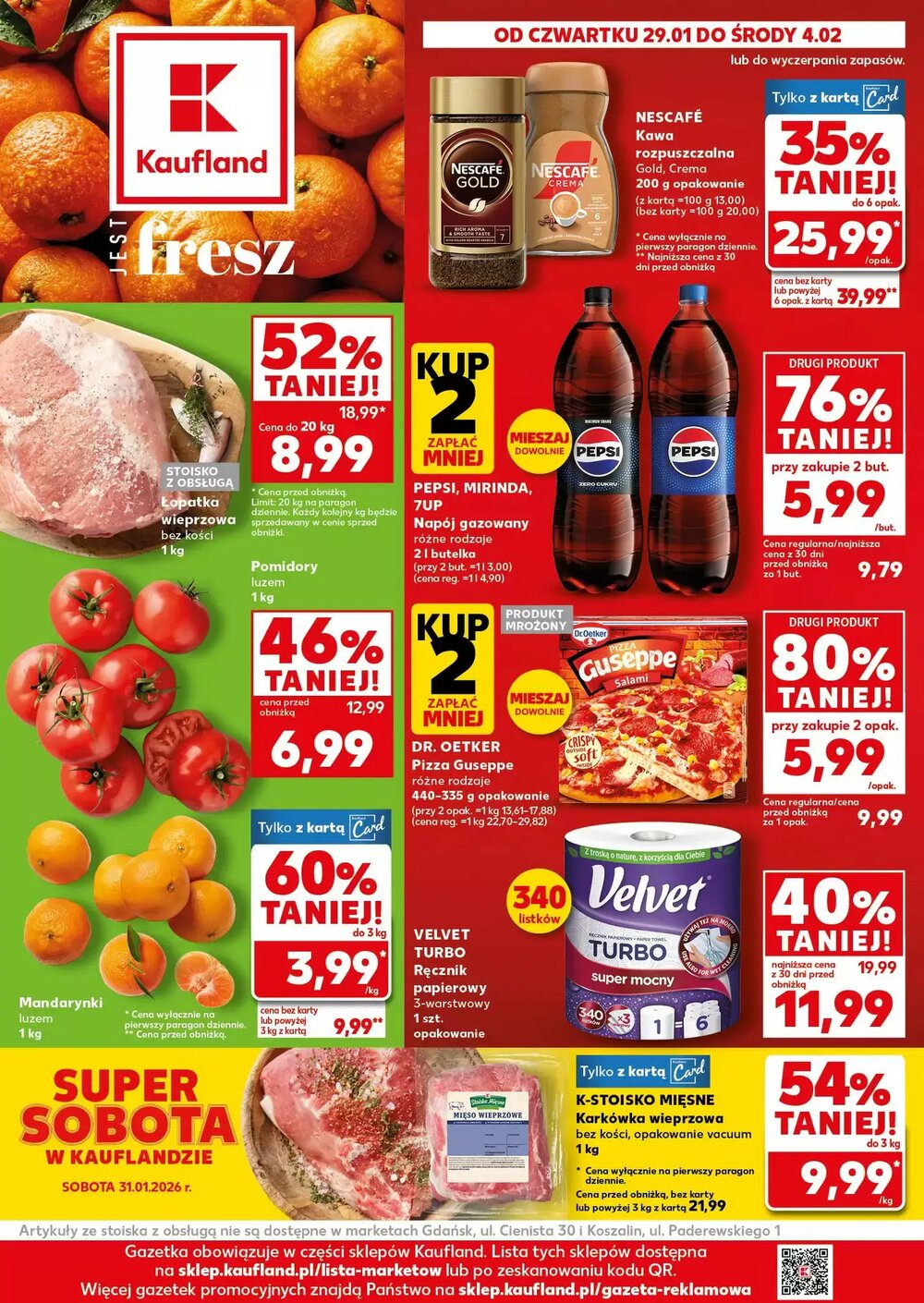 Gazetka promocyjna Kaufland ważna od 29.01.2026 - Strona 1.