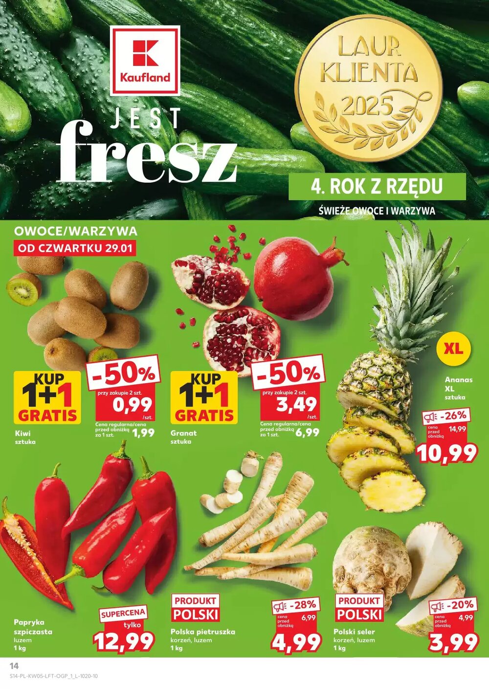 Gazetka promocyjna Kaufland  ważna od 29.01.2026 - Strona 14.